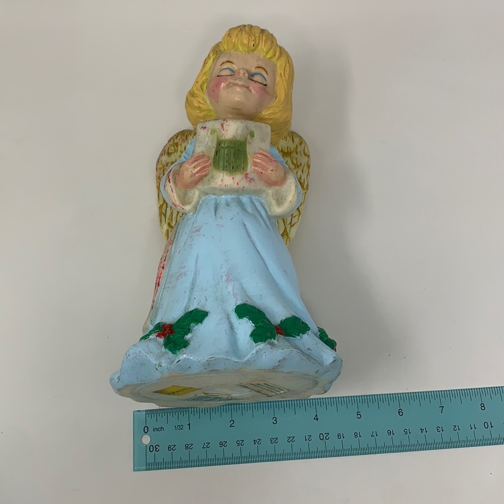 Vintage chorus girl angel w wings fr Nurseryland by Artline Christmas decor - Picture 15 of 17
